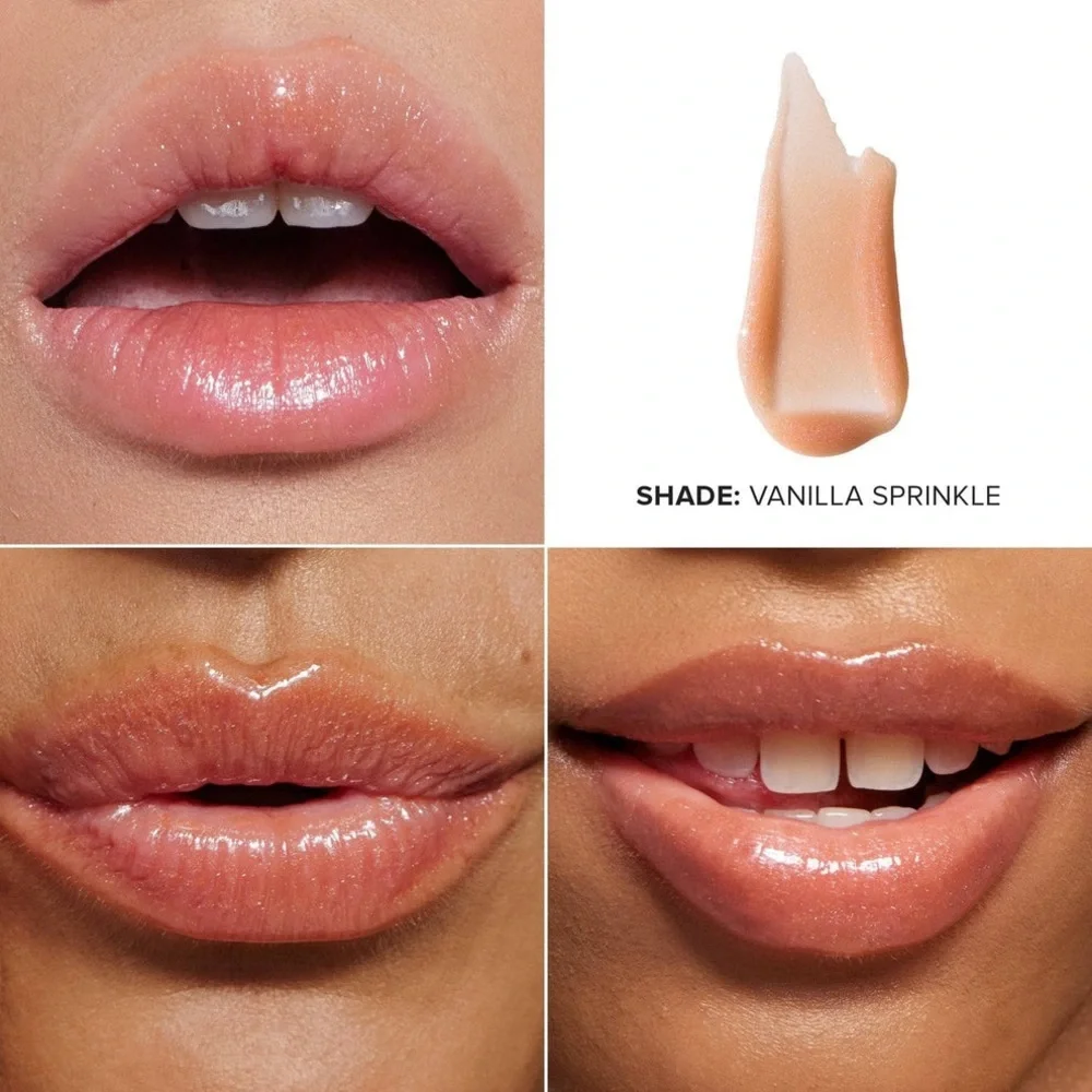 Nude skin Hydrating Peptide Lip Butter in Vanilla Sprinkle